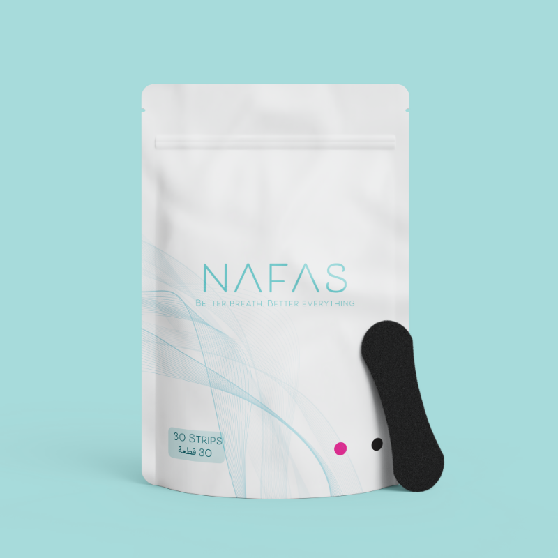 لصقات التنفس نفس الكلاسيكية السوداء - 30 قطعة